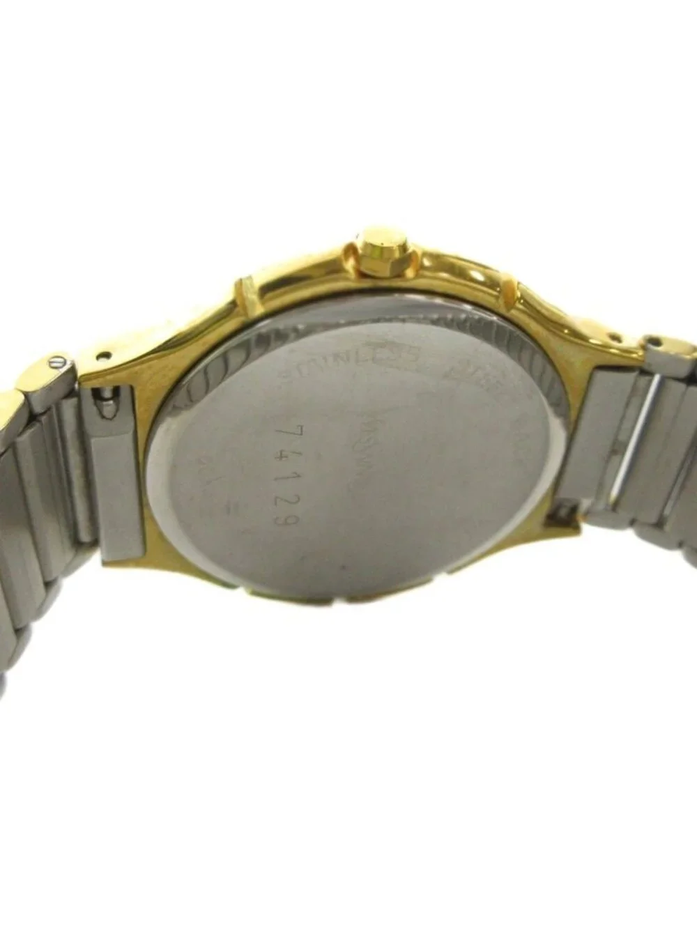 Saint Laurent Watch Quartz White Dial Carre with Under Silver